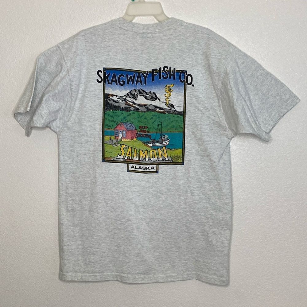 FRUIT OF THE LOOM Lofteez Men’s Light Gray T Shirt Size L